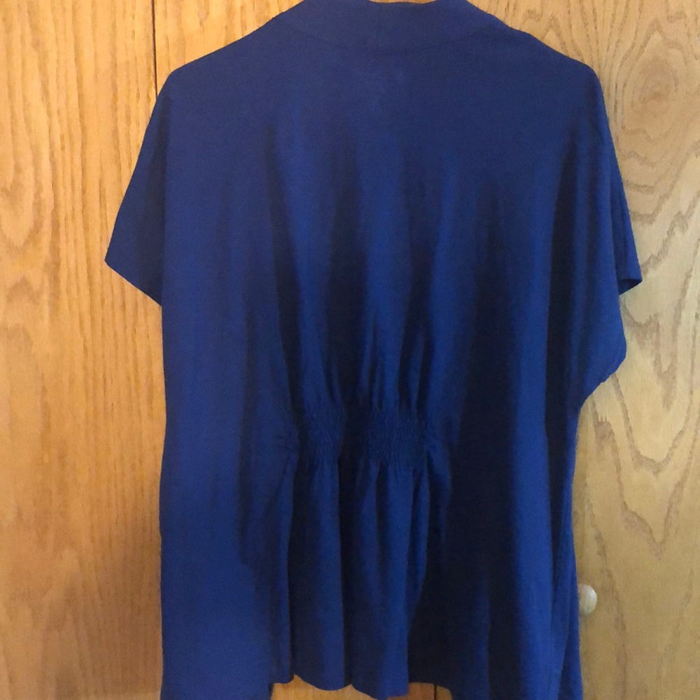 🆕Lane Bryant Modal blue Open Front Cardigan Size 16 - Picture 5 of 5